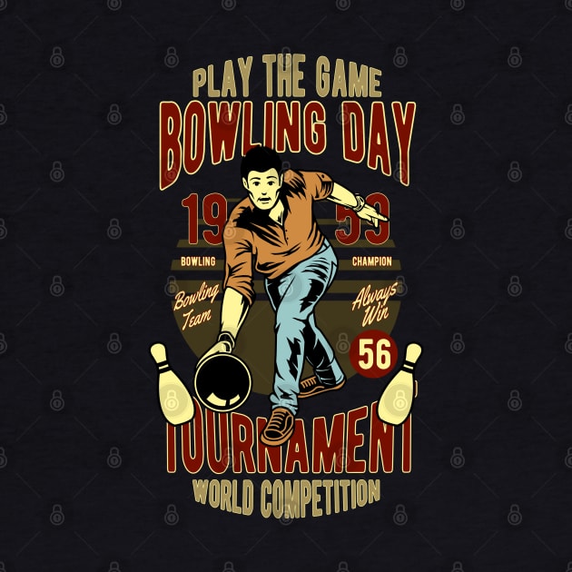 Vintage Bowling Day by RockabillyM